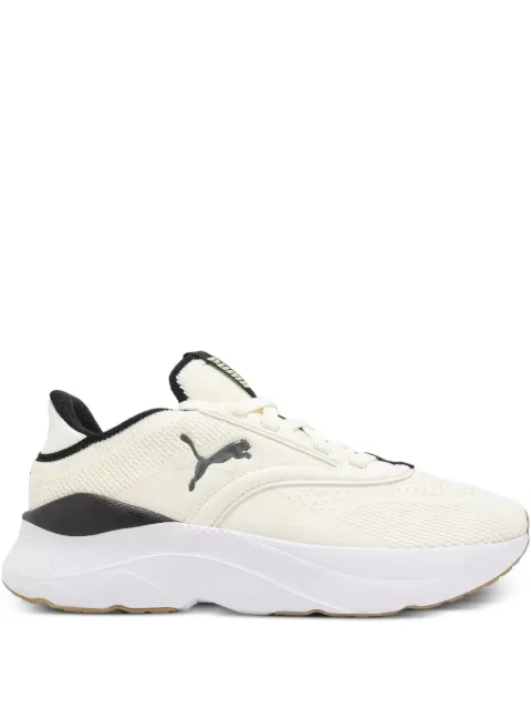 PUMA 소프트라이드 메이브 "웜 화이트/블랙/피지 애플" 스니커즈
