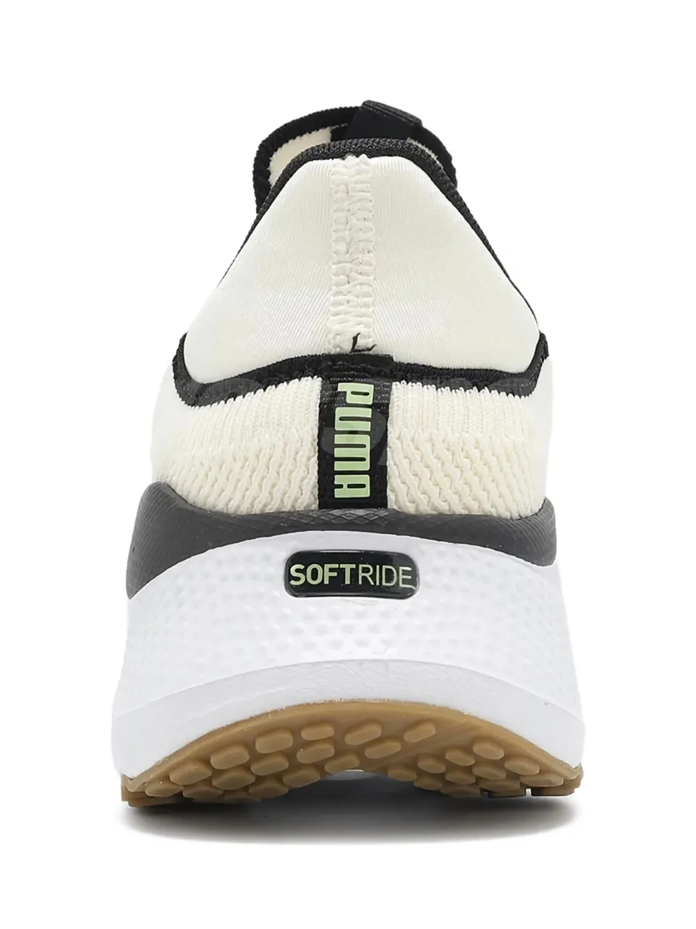 PUMA Softride Mayve "Warm White Black Fizzy Apple" sneakers Wit