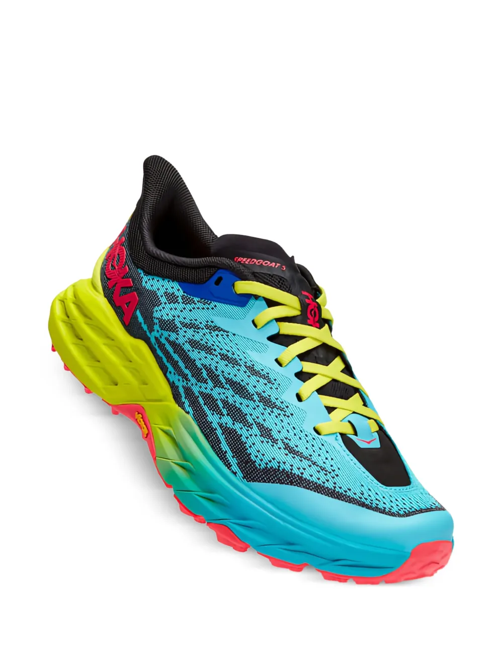 HOKA One Speedgoat 5 "Scuba Blue Black" sneakers