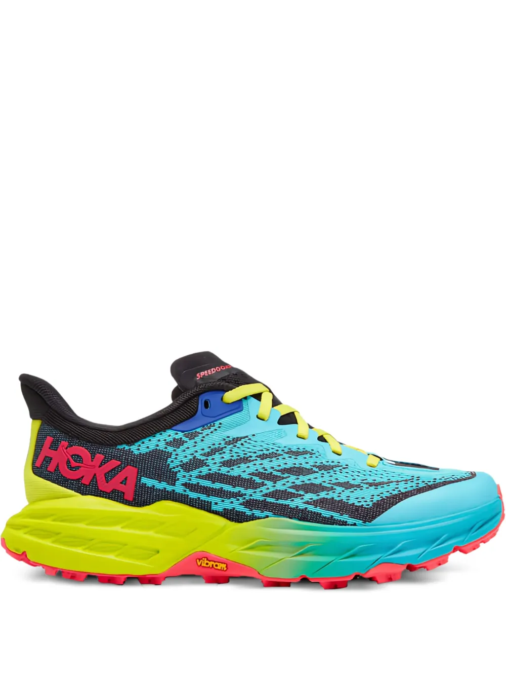 HOKA One Speedgoat 5 "Scuba Blue Black" sneakers