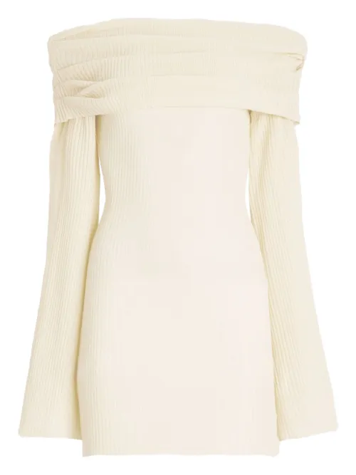 Robe nervurée Galli à épaules dénudées - SER.O.YA - Modalova