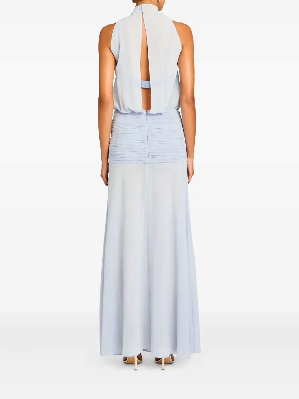 Ser.o.ya Cherry Maxi Dress In Blue