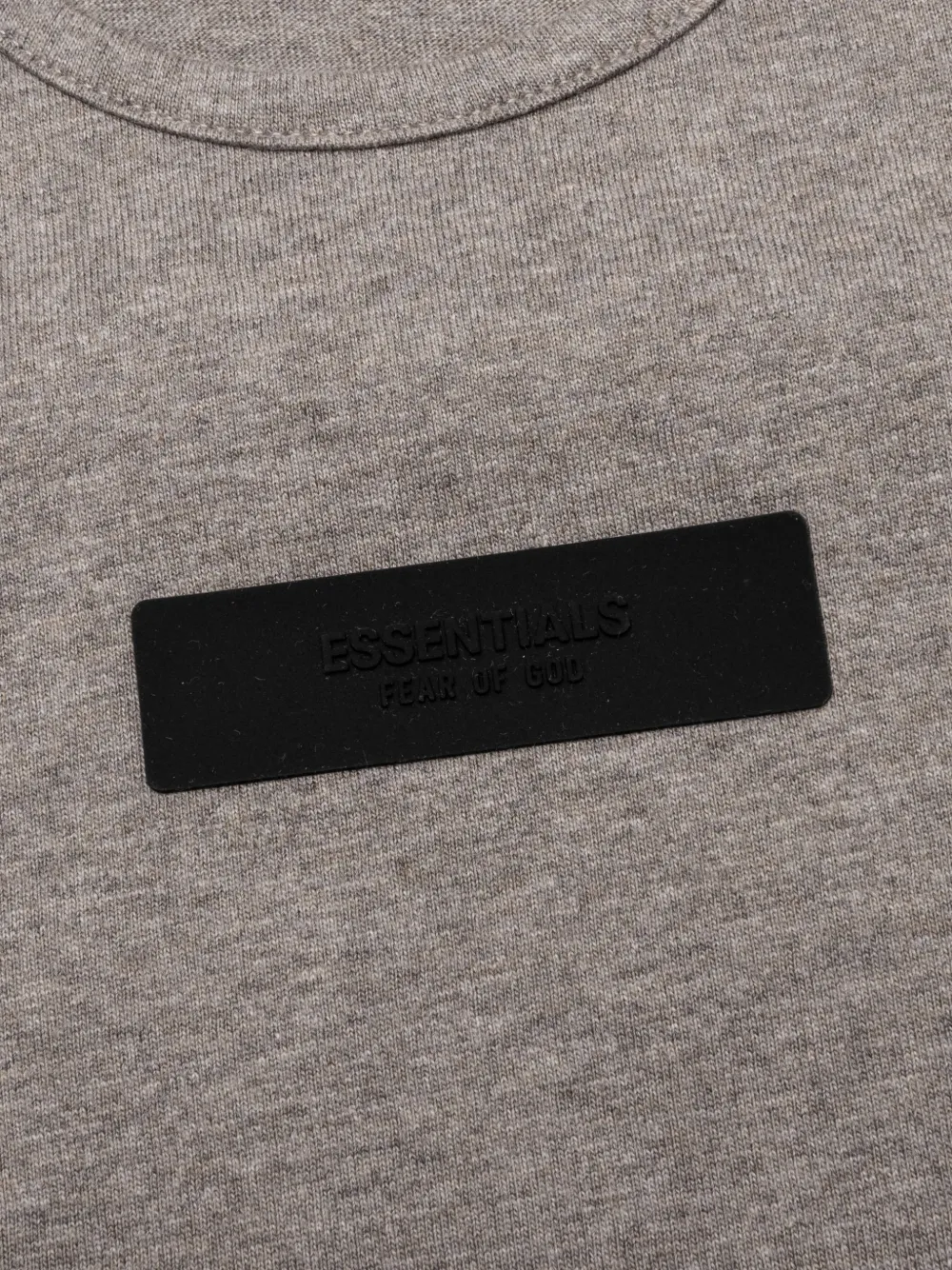 FEAR OF GOD ESSENTIALS Tanktop met logopatch Grijs