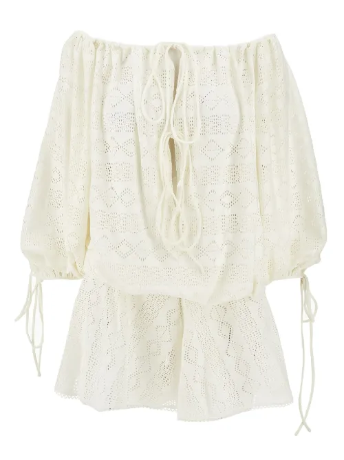 Robe à épaule dénudées - THE ANDAMANE - Modalova