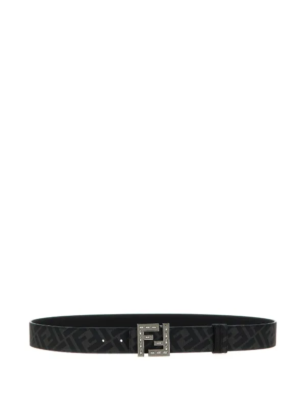FENDI モノグラム リバーシブル ベルト | ブラック | FARFETCH JP
