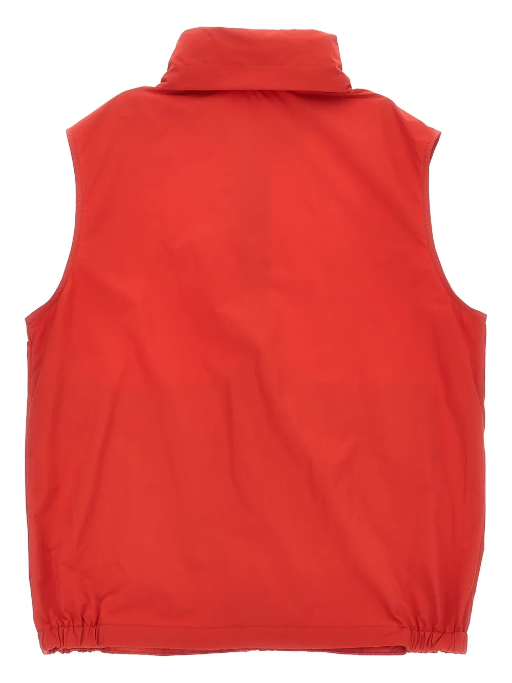 Moncler Enfant Bodywarmer met capuchon Rood