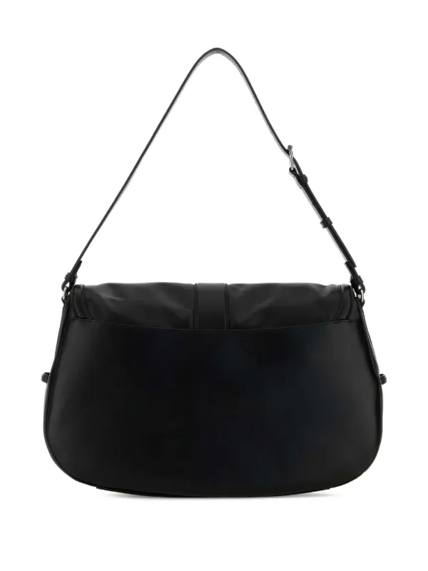 Alexander McQueen Large T-bar Messenger Bag | Black | FARFETCH