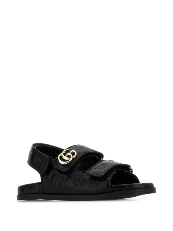 Gucci Leather Sandals | Black | FARFETCH