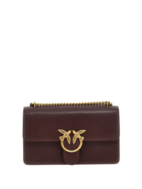 PINKO Love metallic-detail cross body bag