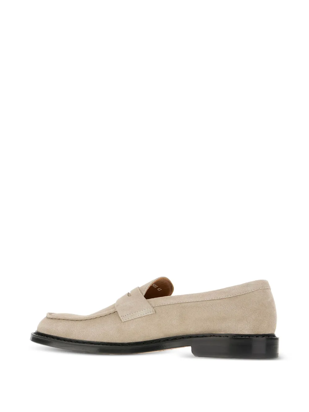 Doucal's suede loafers Neutrals