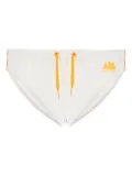 Sundek drawstring swimming trunks - White