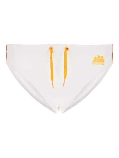 Sundek drawstring swimming trunks