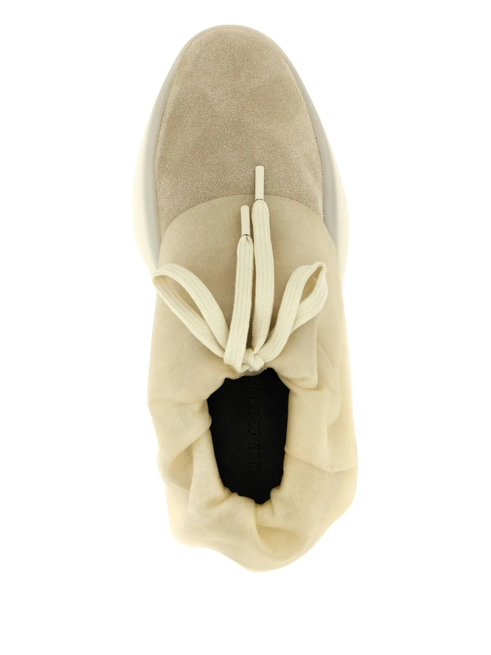 Fear Of God Mid-top Suede And Bead Sneakers. In Neutrals