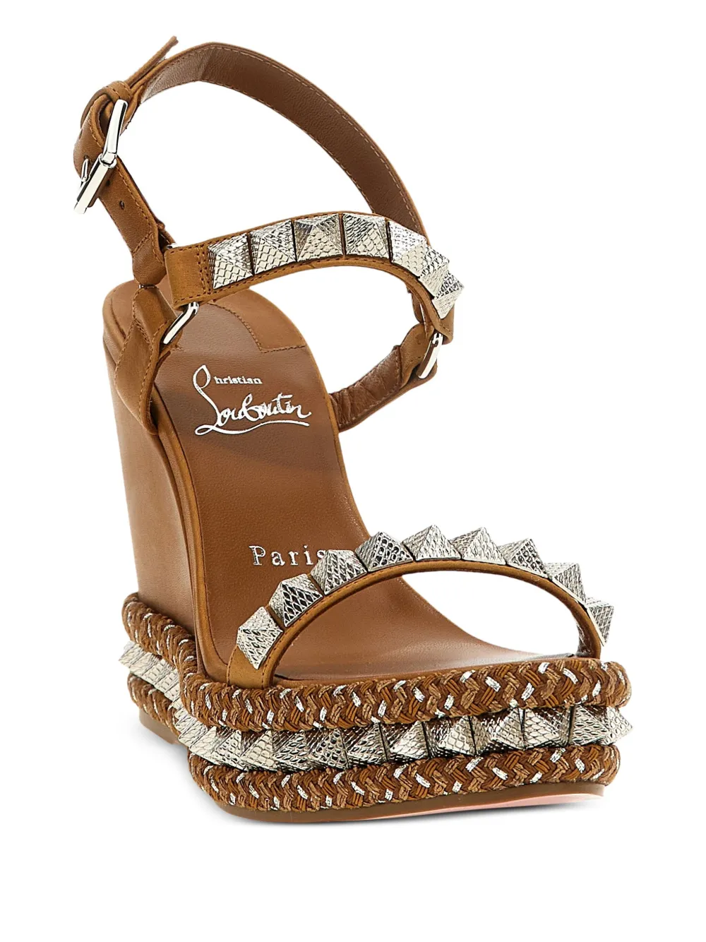 Christian Louboutin sandalias Pyraclou de cuña con apliques | Sandalias con tacón | Image 2