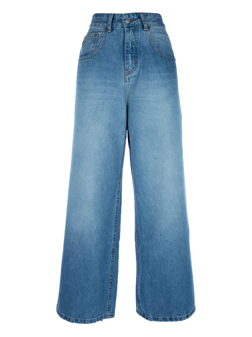 LOIS JEANS ワイドジーンズ - ブルー LOIS JEANS ワイドジーンズ - ブルー