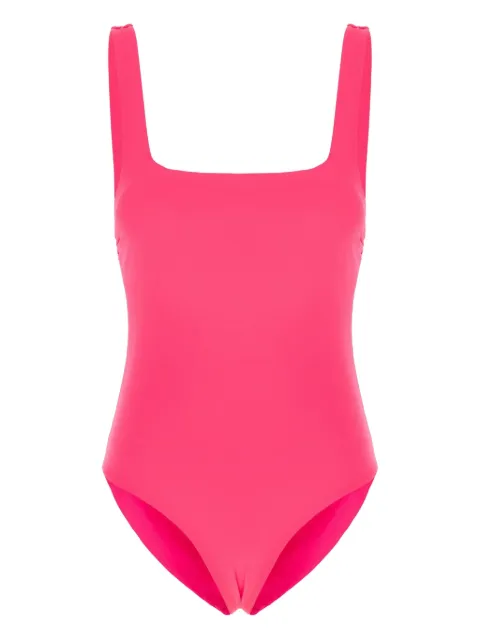 Sundek logo-patch swimsuit