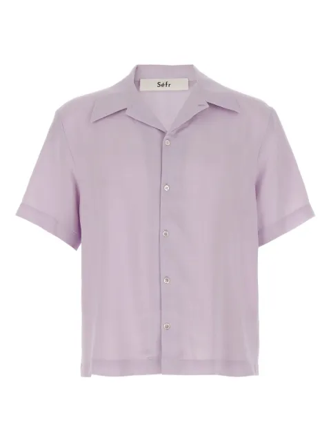 Séfr Noam short-sleeve button-up shirt