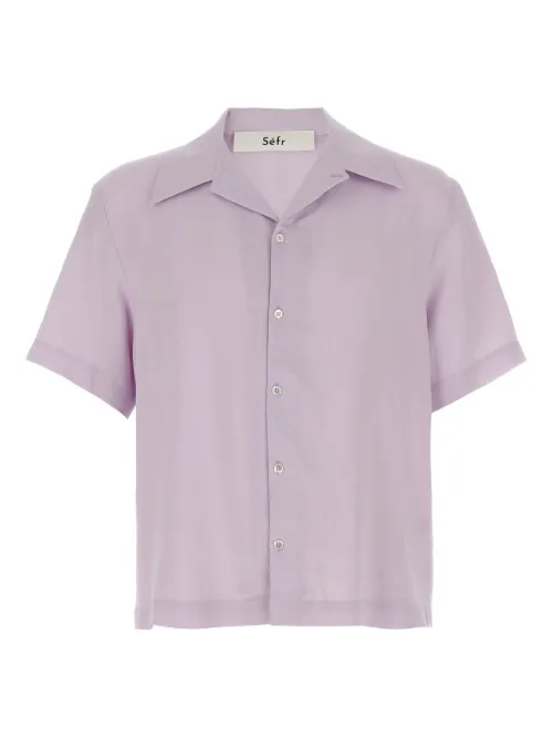Chemise boutonnée Noam à manches courtes - Séfr - Modalova
