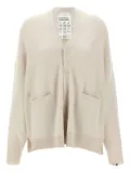 extreme cashmere N.24 buttoned-up cardigan - Neutrals
