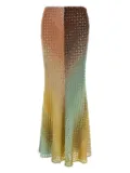 Missoni woven maxi skirt - Yellow