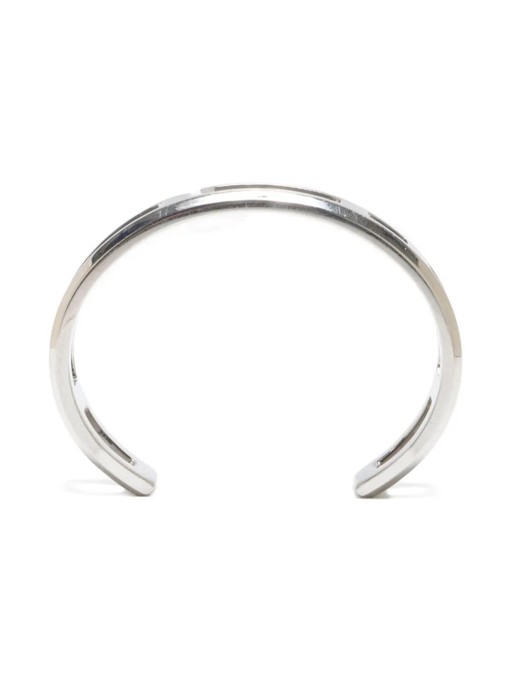 Pre-owned Hermes 2000-2020s Play T4 Bangle In 银色