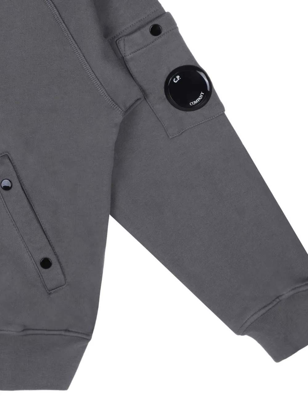 C.P. Company Kids Katoenen vest Grijs