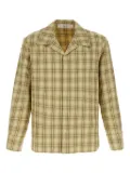 Séfr Ignacio plaid-checked shirt - Neutrals