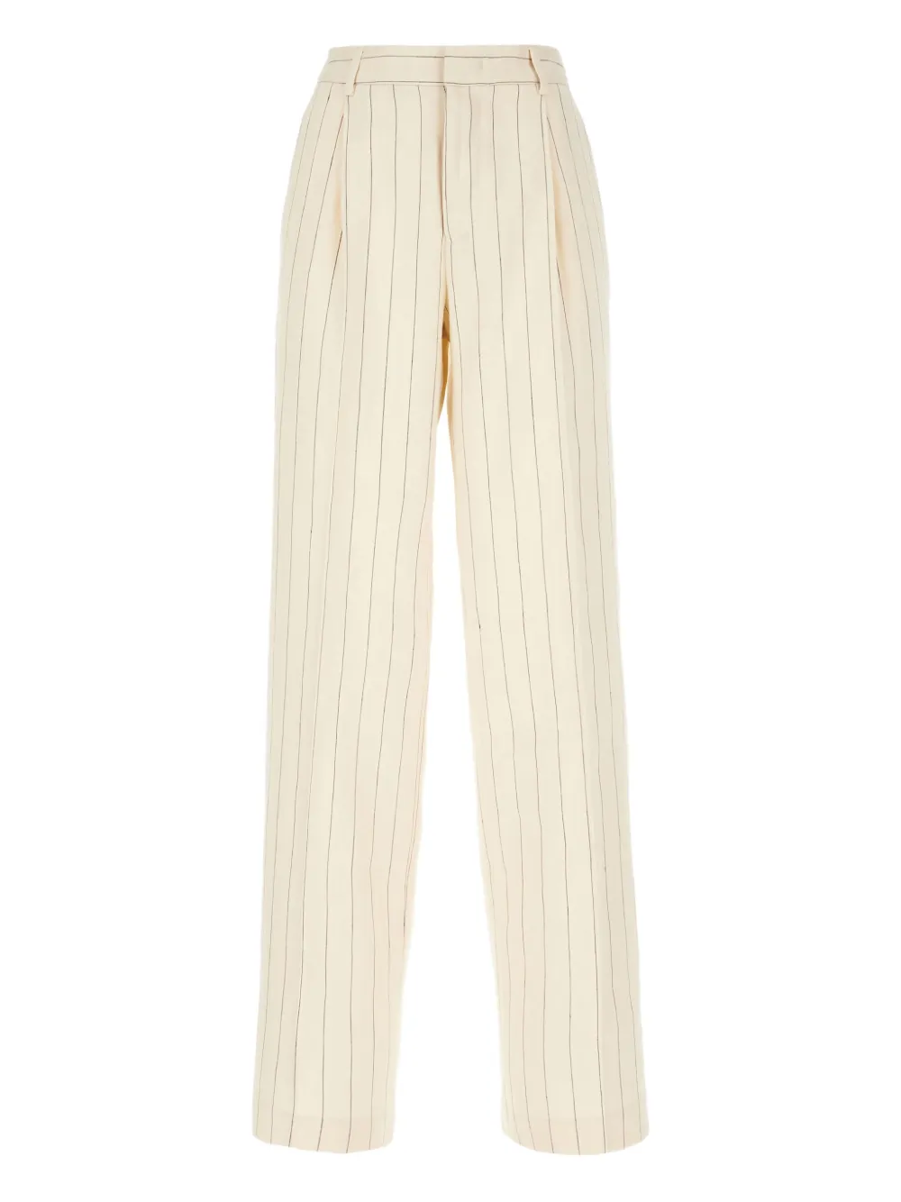 PT Torino Broek met krijtstreep Beige