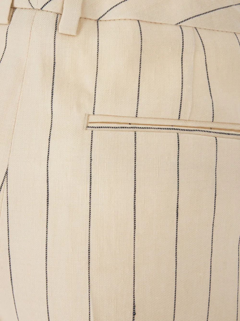 PT Torino Broek met krijtstreep Beige