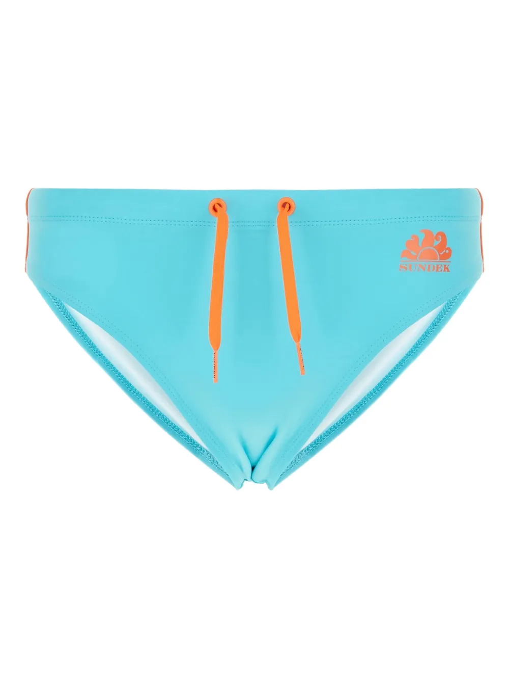 Sundek drawstring swimming trunks - ブルー Sundek drawstring swimming trunks - ブルー