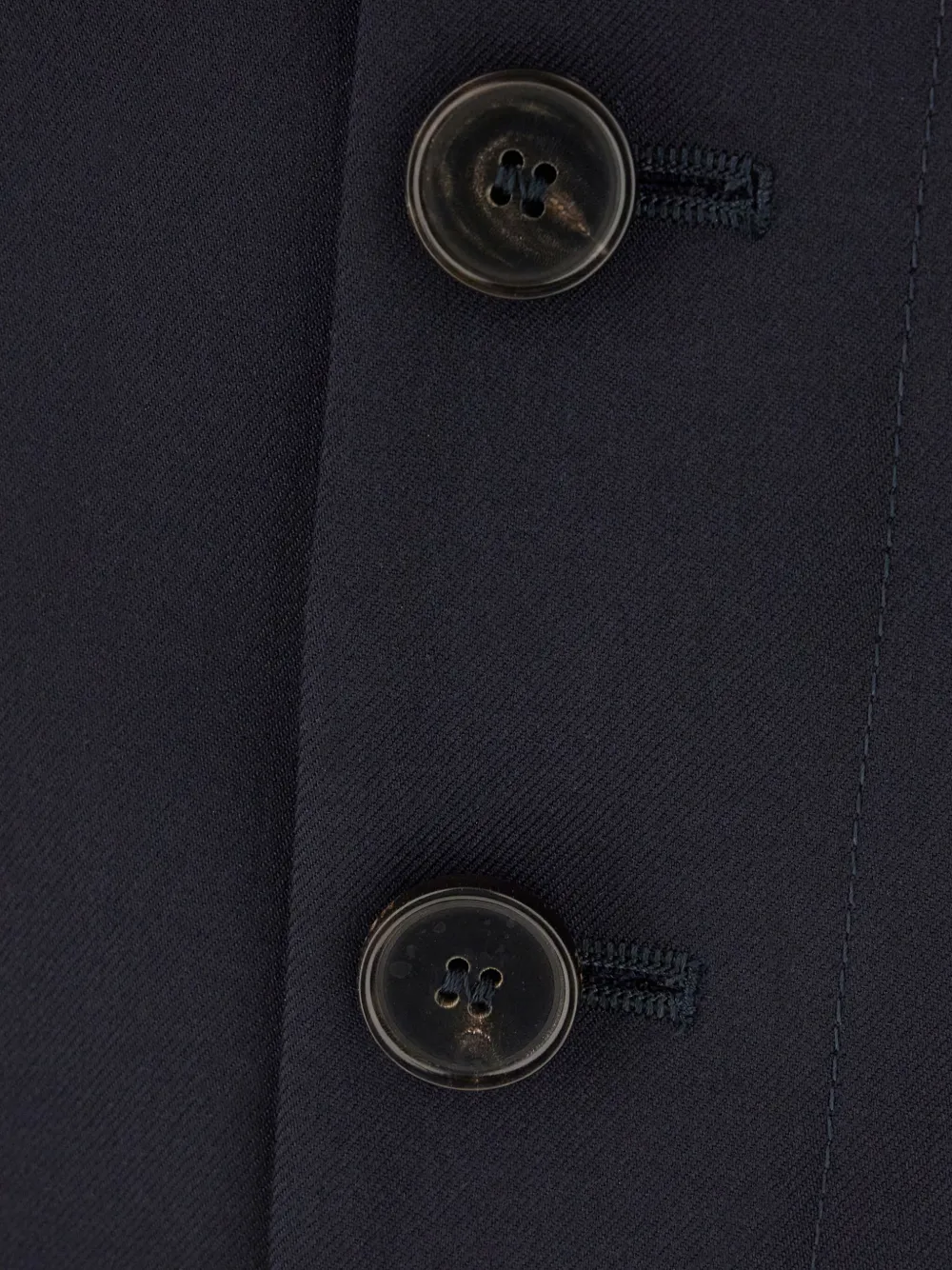 Alexander McQueen Kokerrok met knopen Blauw