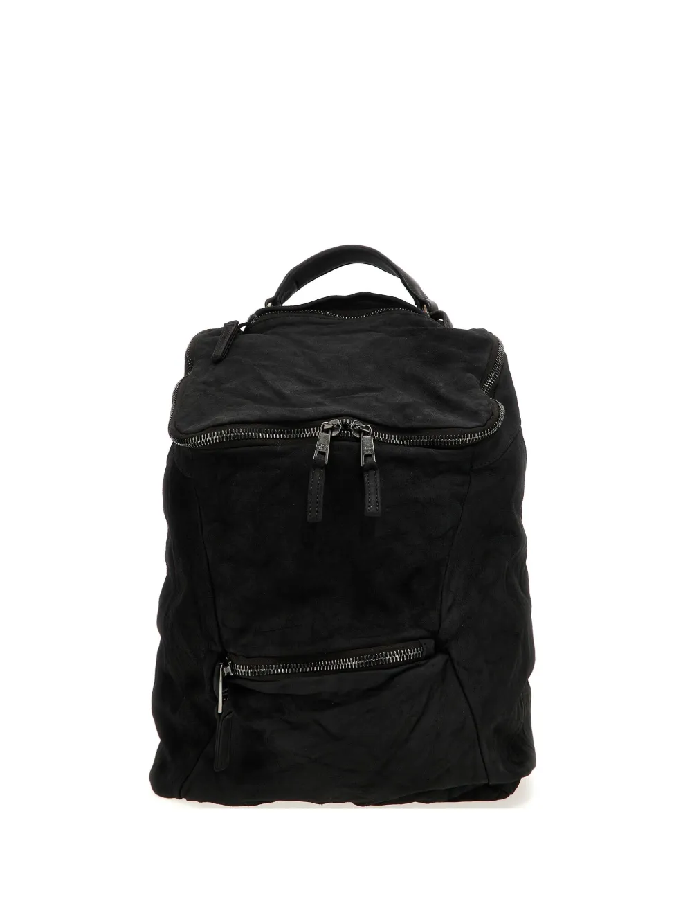 slouchy leather backpack