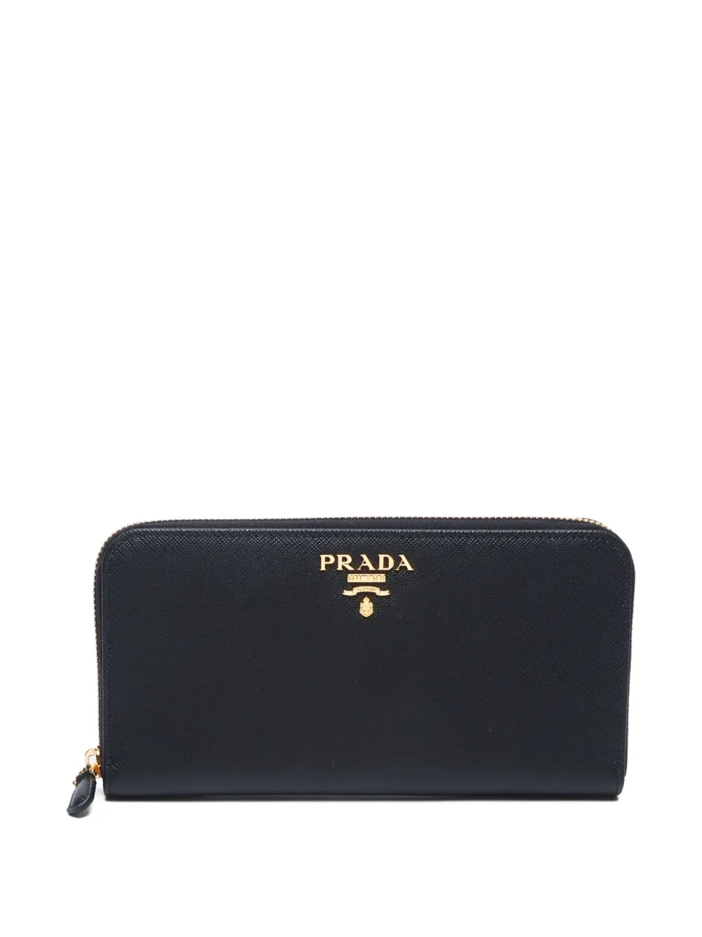 Prada Pre-Owned 2024-2025 Zip Around wallet | Black | Image 1