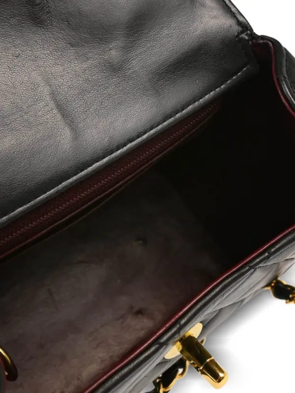 CHANEL Pre-Owned 1995 フラップ ショルダーバッグ | ブラック