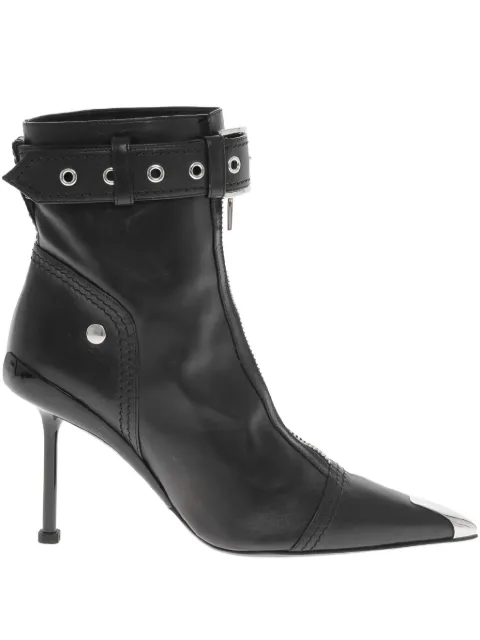 Alexander McQueen botas con tacón de 100mm