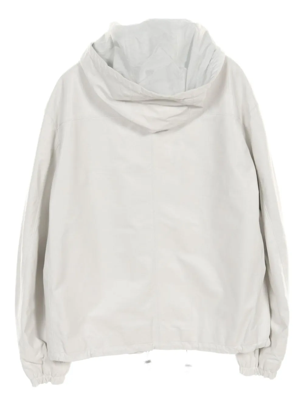 Prada Pre-Owned chamarra de piel con capucha 2010 | Image 2
