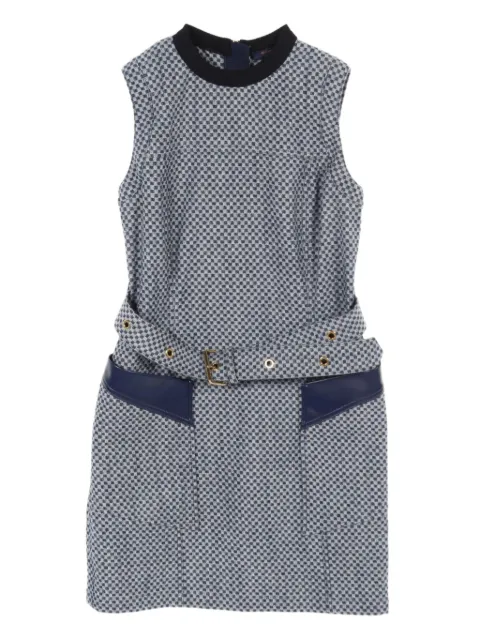 Louis Vuitton Pre-Owned vestido Damier Azur 2010