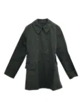 Louis Vuitton Pre-Owned 2000s cotton coat - Black