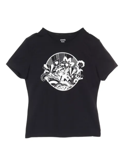 Hermès Pre-Owned 2010s Micro Cartouche T-shirt
