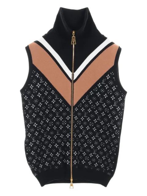 Louis Vuitton Pre-Owned 2010s Monogram Eclipse pattern gilet