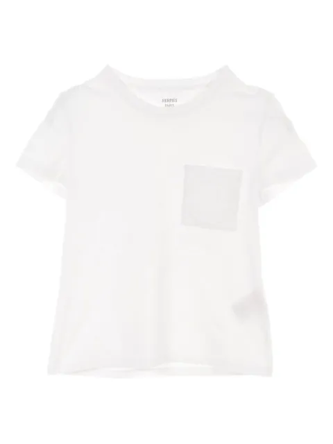 Hermès Pre-Owned playera con detalle de mosaico 2010