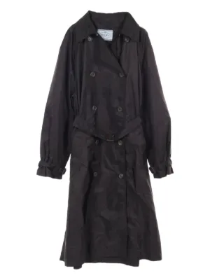 Prada Re-Nylon フーデッド レインコート | ブラック | FARFETCH JP
