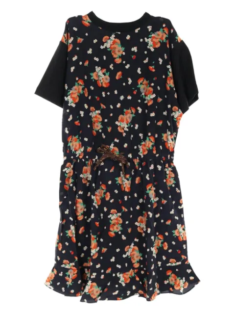 Louis Vuitton Pre-Owned 20's floral-print mini dress