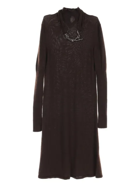 Hermès Pre-Owned vestido tejido Chaîne d'Ancre 2000