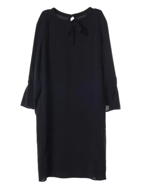 Hermès Pre-Owned vestido con cierre de listón 2010