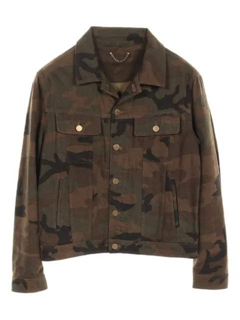 Louis Vuitton Pre-Owned x Supreme 10's camouflage denim jacket