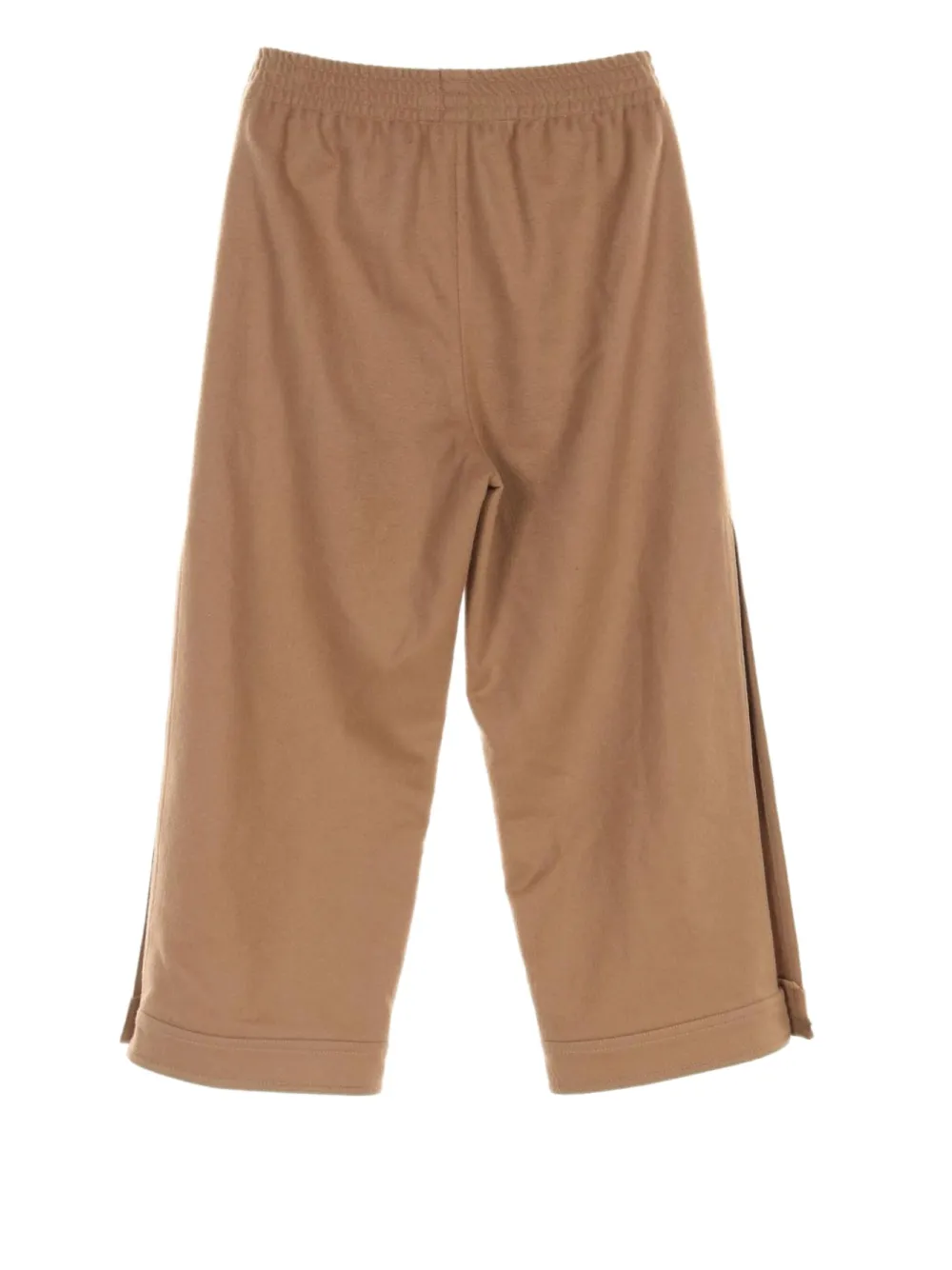 Pre-owned Gucci 2010s Gg-button Wool Pants In Neutrals