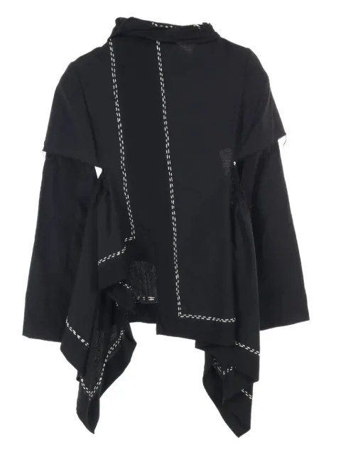 Comme Des Garçons Pre-Owned 10's asymmetric shirt