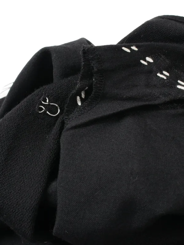 Comme Des Garçons Pre-Owned 10's Asymmetric Shirt | Black