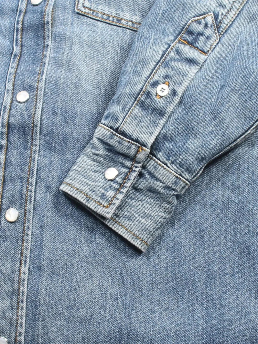 Gucci Pre-Owned Giacca-camicia denim anni 2010 | Pre-owned | Image 4